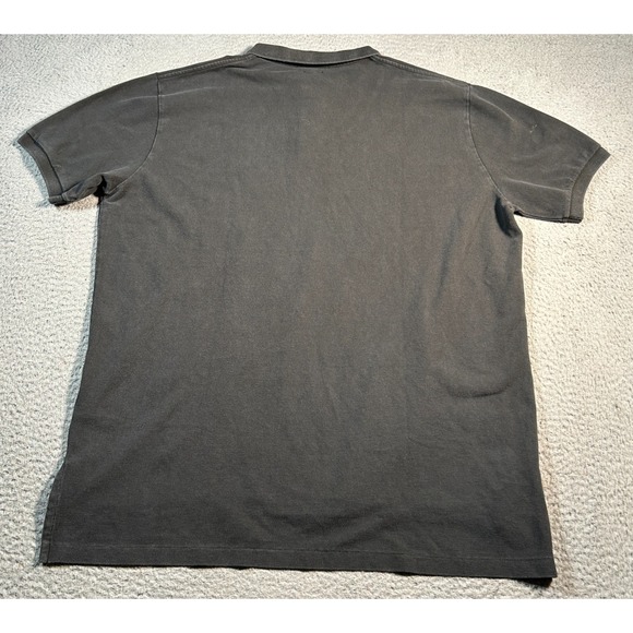 Polo Ralph Lauren Polo Shirt Mens 2XL Black Short Sleeve Rugby Pullover Preppy - Picture 2 of 7